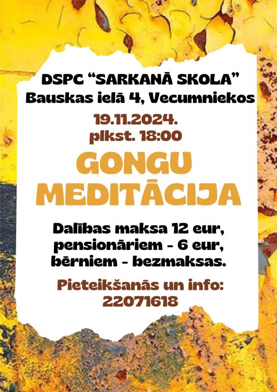 Gongu meditācija 