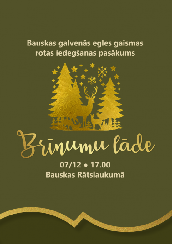 Egles iedegšana Bauskā
