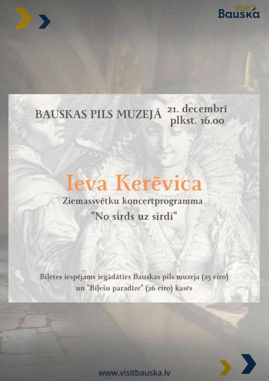 Ziemassvētku koncertprogramma Bauskas pilī