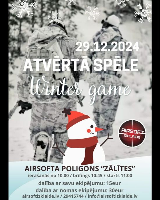 Airsoft atvērtā spēle