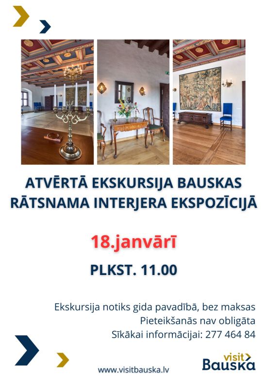 Atvērtā ekskursija Bauskas Rātsnamā