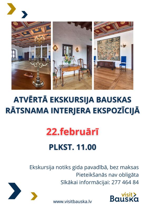 Atvērtā ekskursija Bauskas Rātsnamā