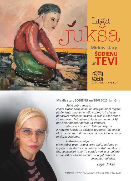 Līga Jukša's painting exhibition 