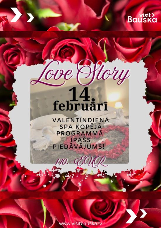 Valentīndienas īpašais piedāvājums SPA Mūsa Paradise