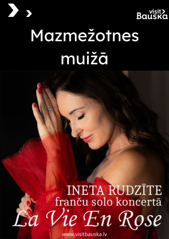 Romantiska franču solo programma Mazmežotnes muižā