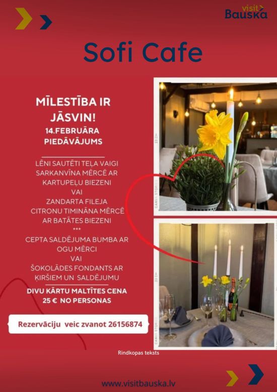 Valentīndiena Sofi Cafe