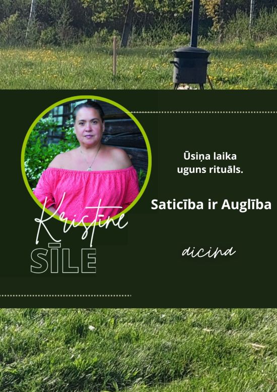 Ūsiņa laika uguns rituāls. Saticība ir auglība.