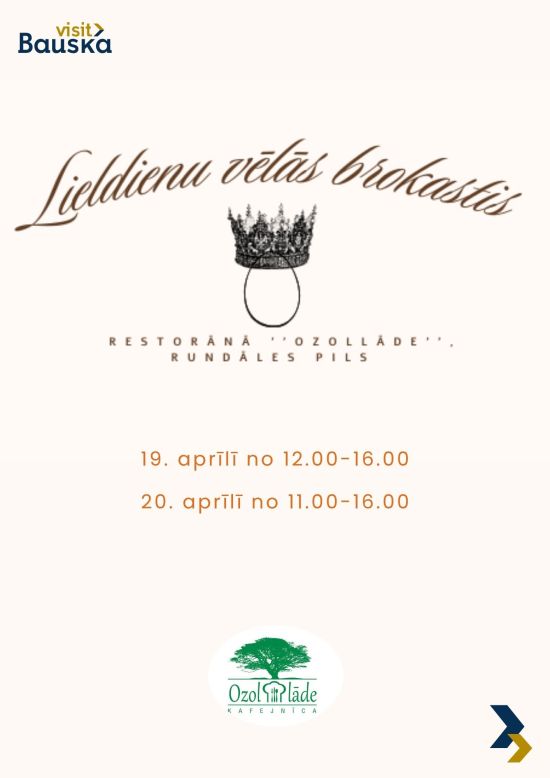 Easter Brunch at Rundāle Palace