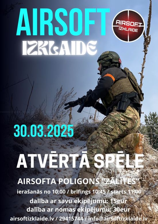 Airsoft atvērtā spēle