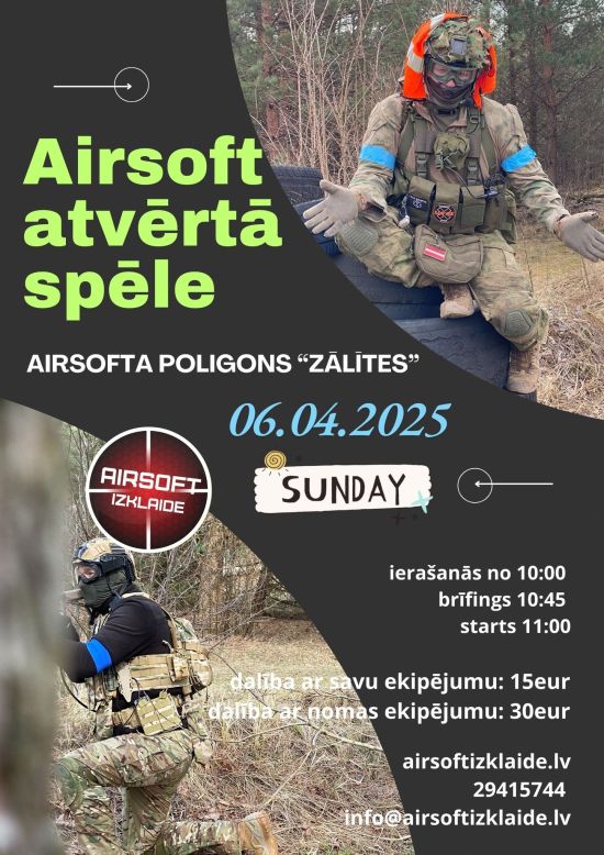 Airsoft atvērtā spēle