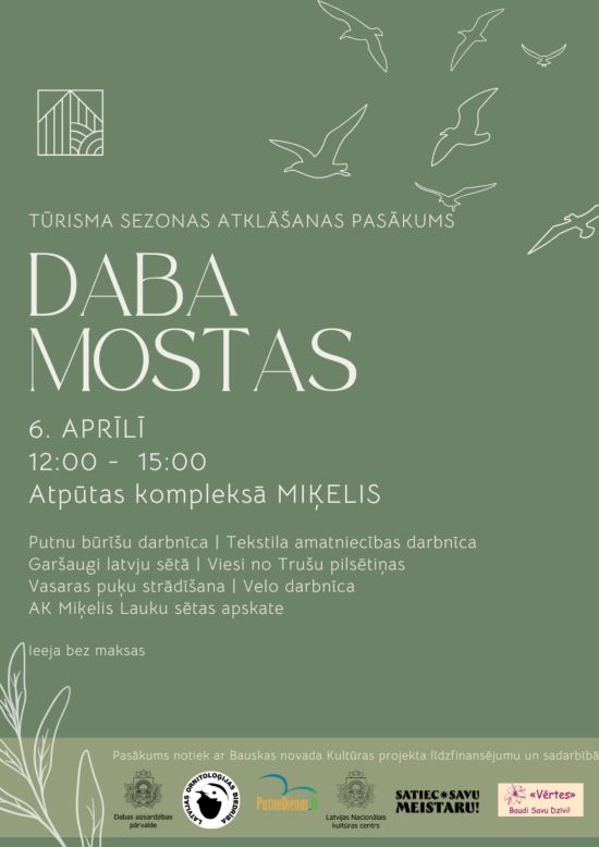Tūrisma sezonas atklāšana DABA MOSTAS