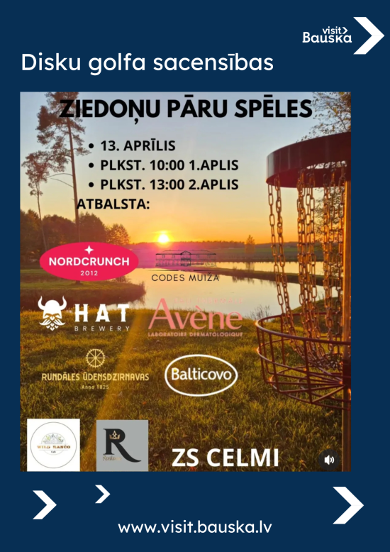 Disku golfa pāru spēles