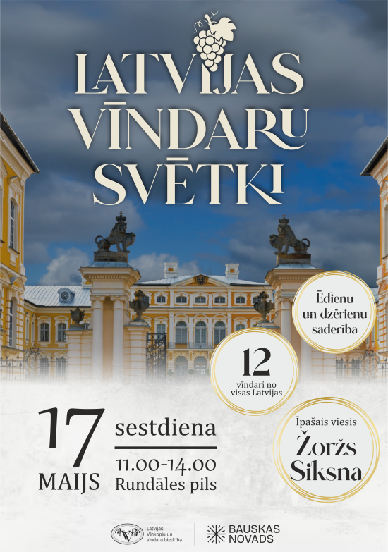 Latvijas vīndaru svētki Rundāles pilī
