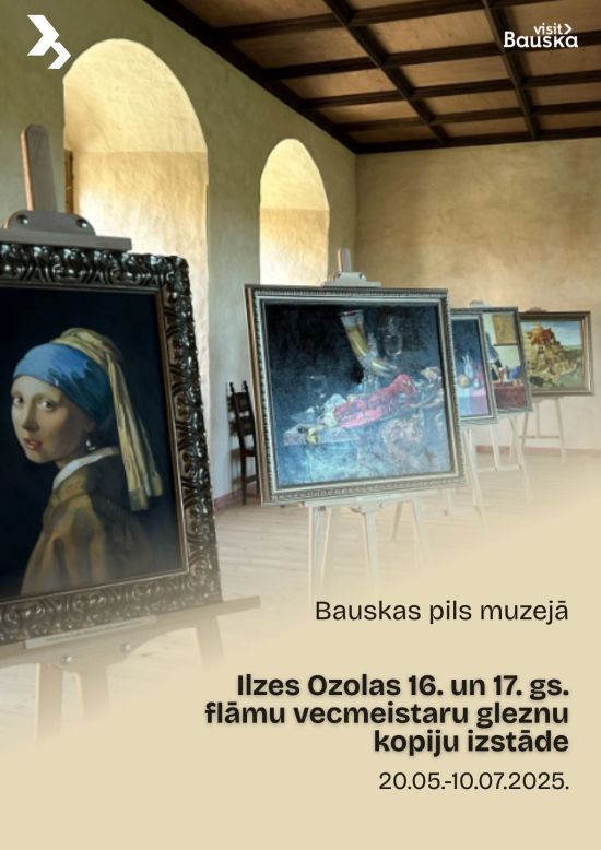 Exhibition of copies of paintings by 16th and 17th century Flemish artists | Bauska Castle Museum