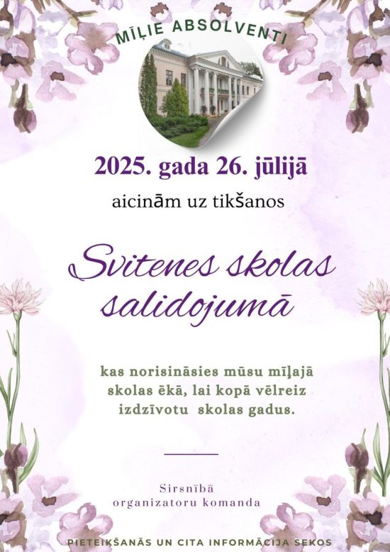 Svitenes skolas salidojums