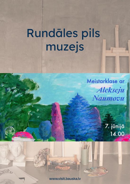 Painting masterclass with Aleksejs Naumovs | Rundāle Palace Museum