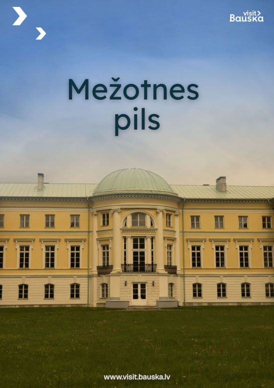 Mežotnes pils ver durvis apmeklētājiem