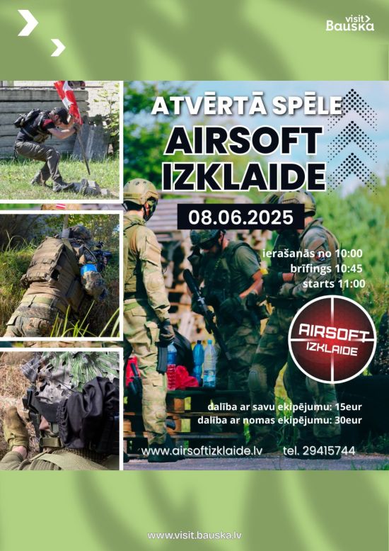 Atvērtā airsoft spēle
