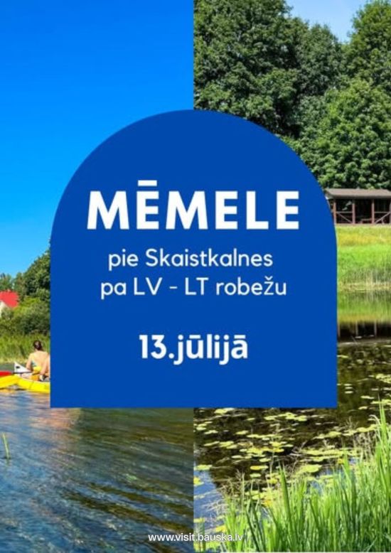 Lielupes ainavas un klintis no Mūsas līdz Mežotnei