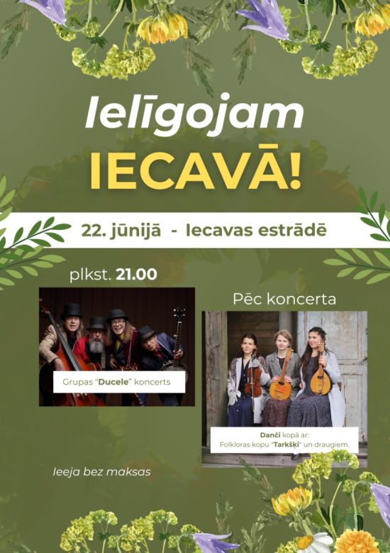 Ielīgojam Iecavā!