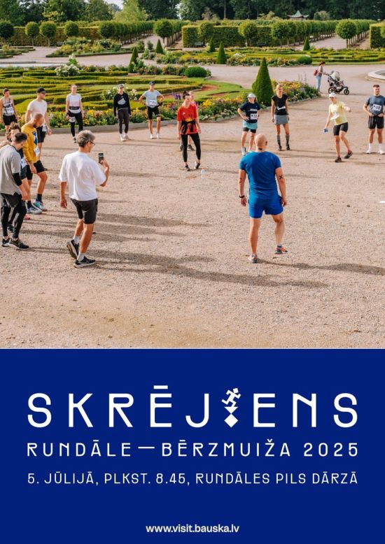Skrējiens Rundāle - Bērmuiža 2025
