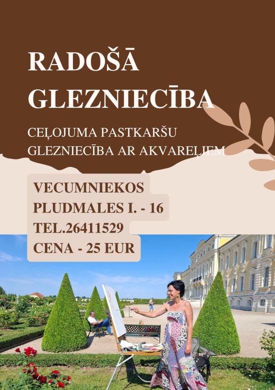 Radošā glezniecības meistarklase