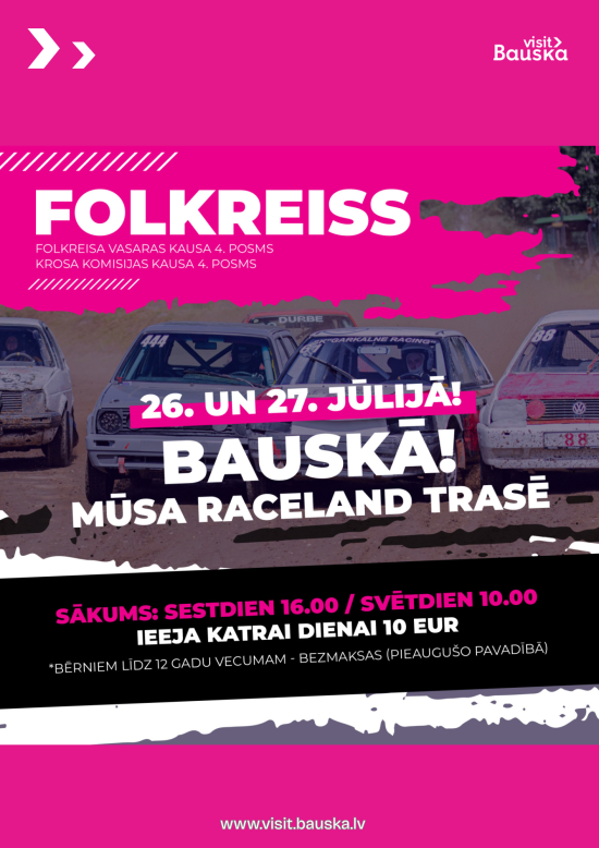 Folkreiss Mūsa Raceland trasē