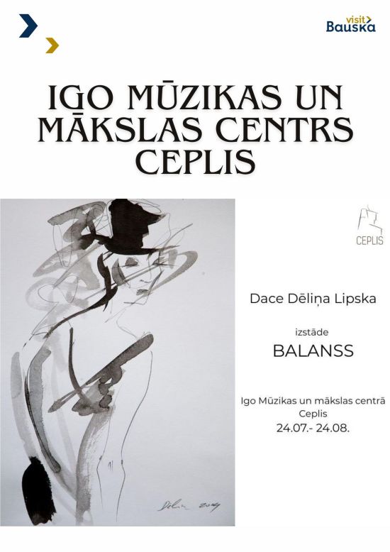 Daces Dēliņas Lipskas izstāde Igo Ceplī