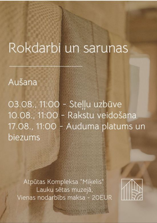 Rokdarbi un sarunas A/K Miķelis