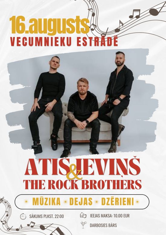 ATIS IEVIŅŠ & THE ROCK BROTHERS VECUMNIEKU ESTRĀDĒ