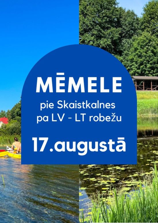 Mēmele pa LV - LT robežu