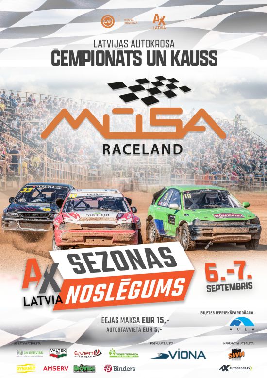 Autocross Championship in Latvia at Raceland Mūsa