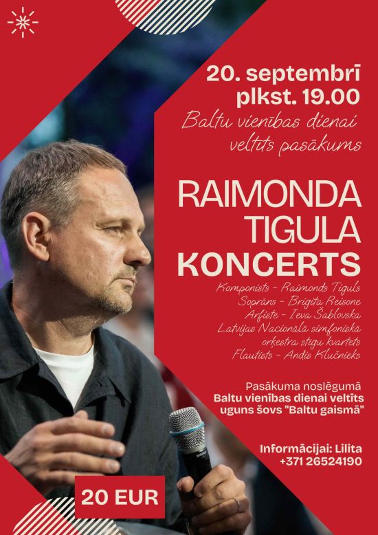 Event dedicated to Baltic Unity Day at Mežotne Church