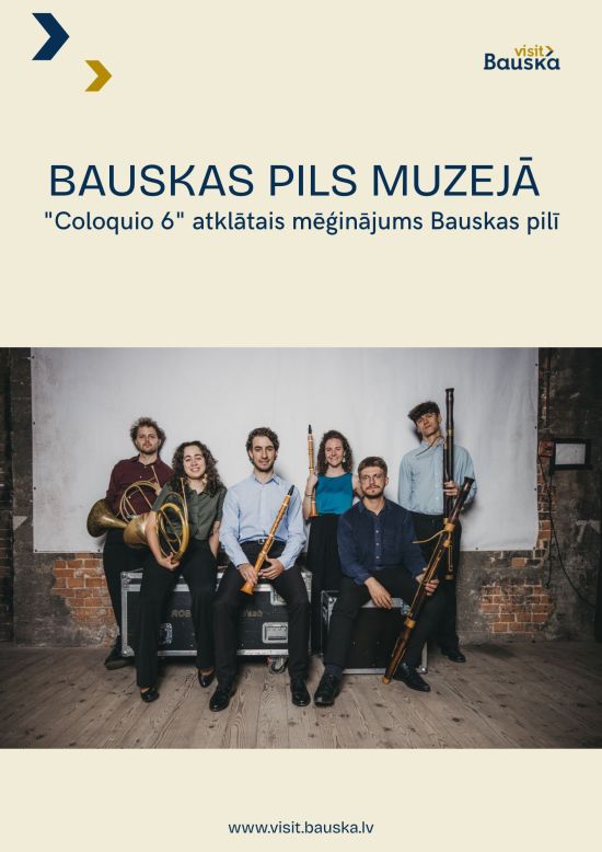 Coloquio 6 open rehearsal at Bauska Castle