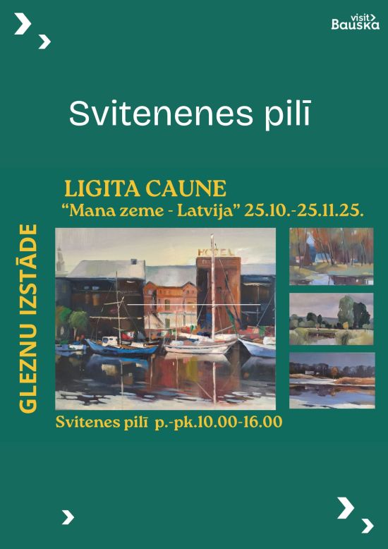 Ligita Caune's painting exhibition 