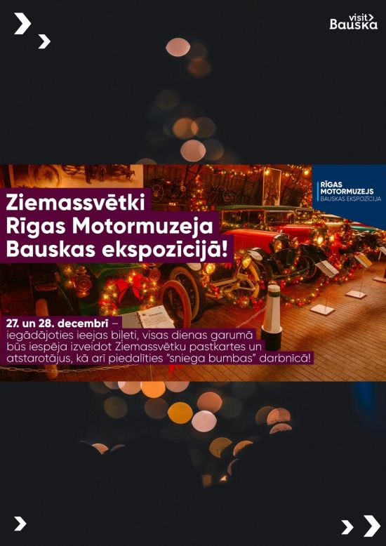 Ziemassvētki Bauskas motormuzejā