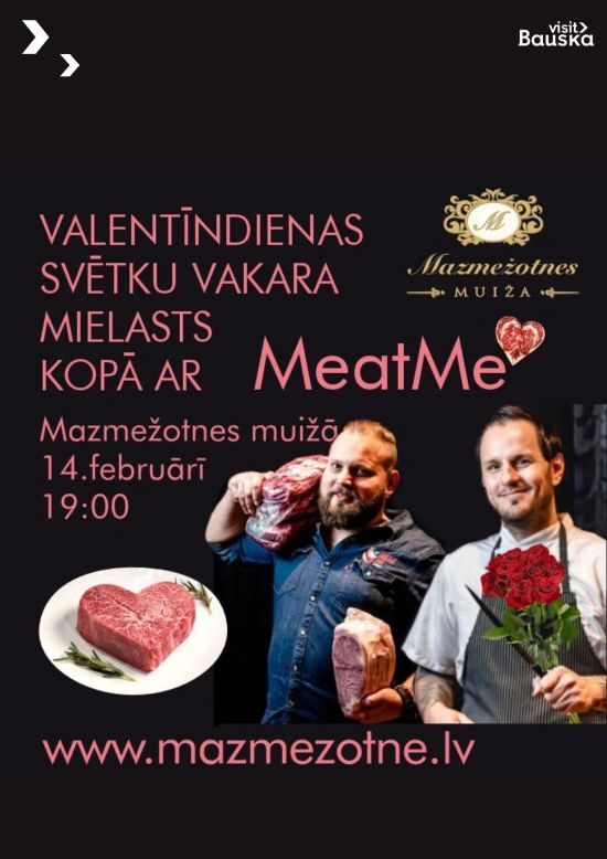 Valentīndienas svētku mielasts kopā ar MeatMe