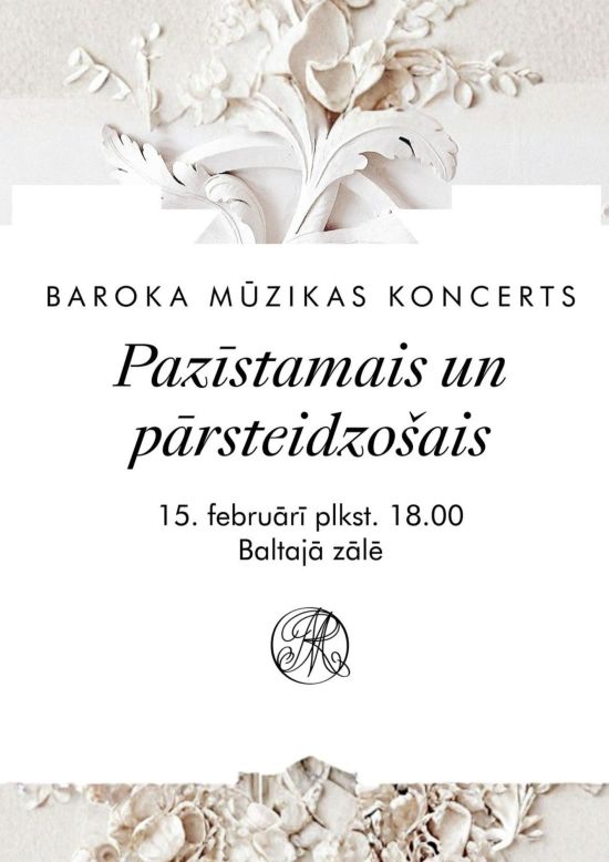 Barokkmuusika kontsert Rundāle palees