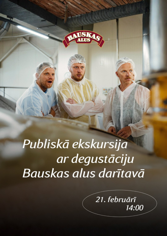 Publiskā ekskursija Bauskas alus darītavā