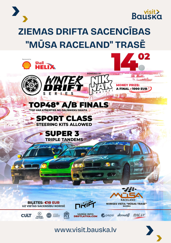 Winter Drift Series 2026 MūsaRaceland