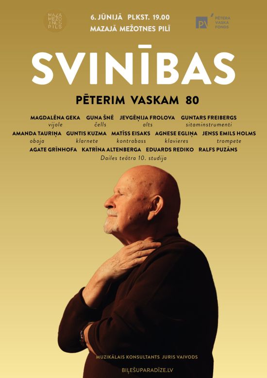 Pēterim Vaskam – 80. Svinības