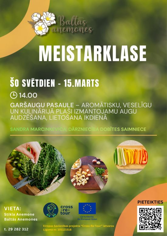 Meistarklase - garšaugu pasaule