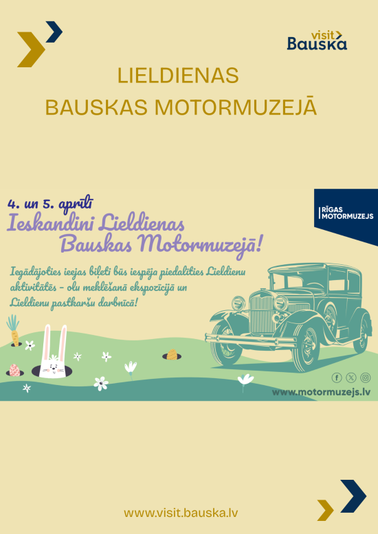 Lieldienas Bauskas motormuzejā