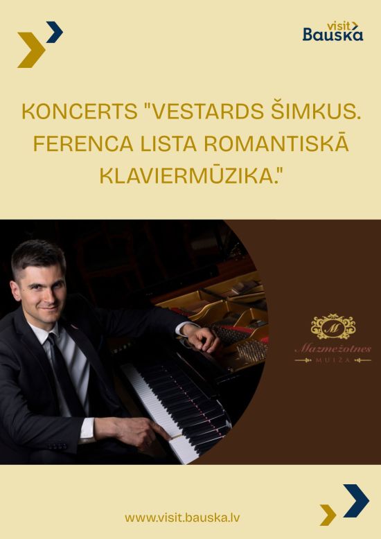 Concert: “Vestards Šimkus. The Romantic Piano Music of Franz Liszt”