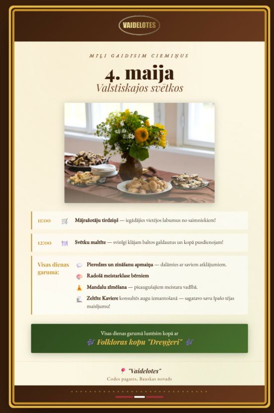 4. maija valsts svētki 