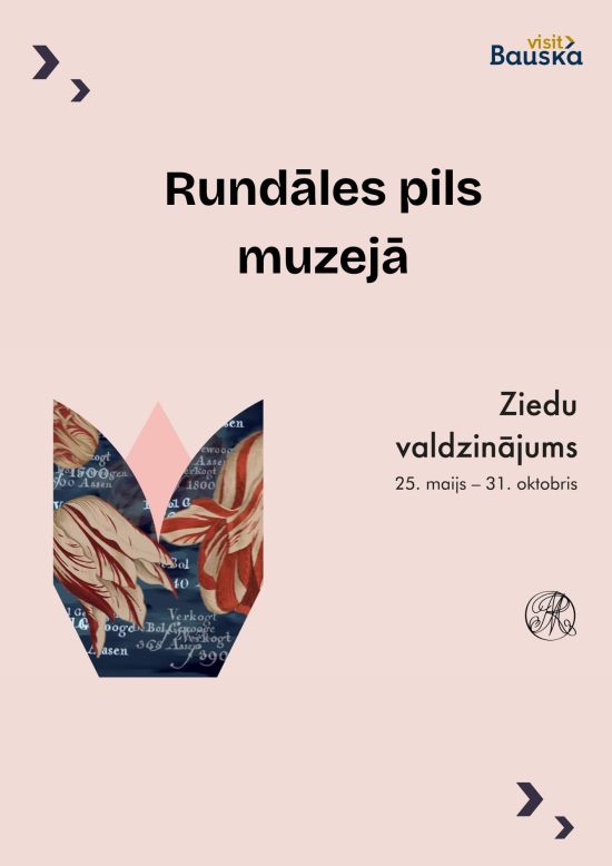 Näitus „Lillede võlu” Rundāle lossi muuseumis