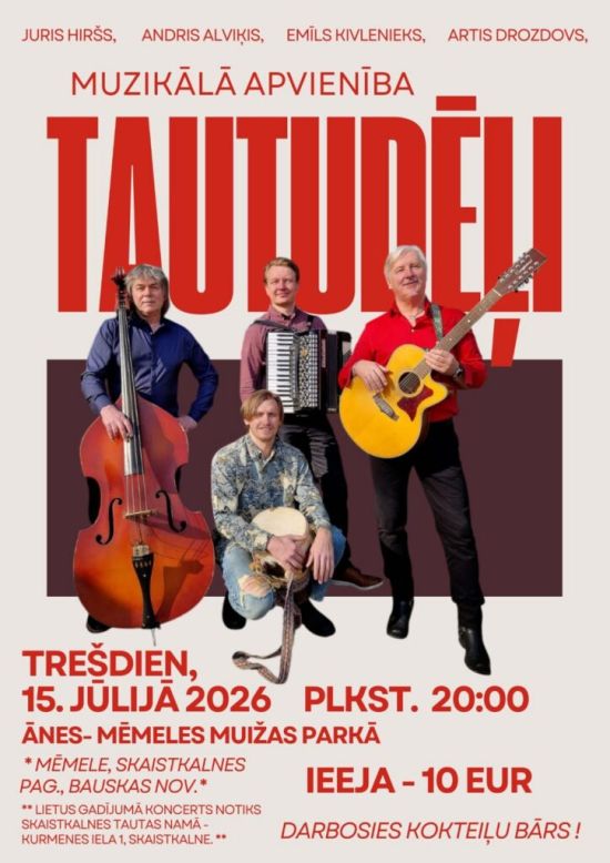 Concert at the Āne–Mēmele Manor Park