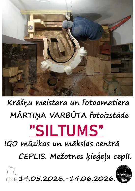 Pottsepa ja hobifotograafi Mārtiņš Varbūtsi fotonäitus „Soojus“