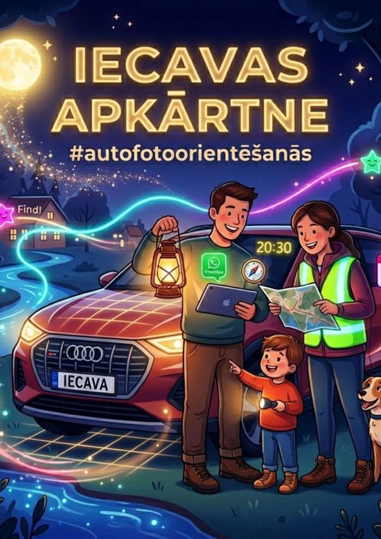Autofotoorientēšanos Iecavā