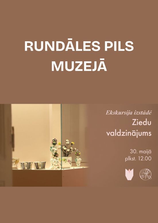 Atvērtā ekskursija izstādē “Ziedu valdzinājums”